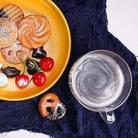 Vista 3 de NiHealth - Polvo comestible con purpurina brillante, polvo metálico, decoración de alimentos, espolvoreado, polvo brillante para bebidas, vino