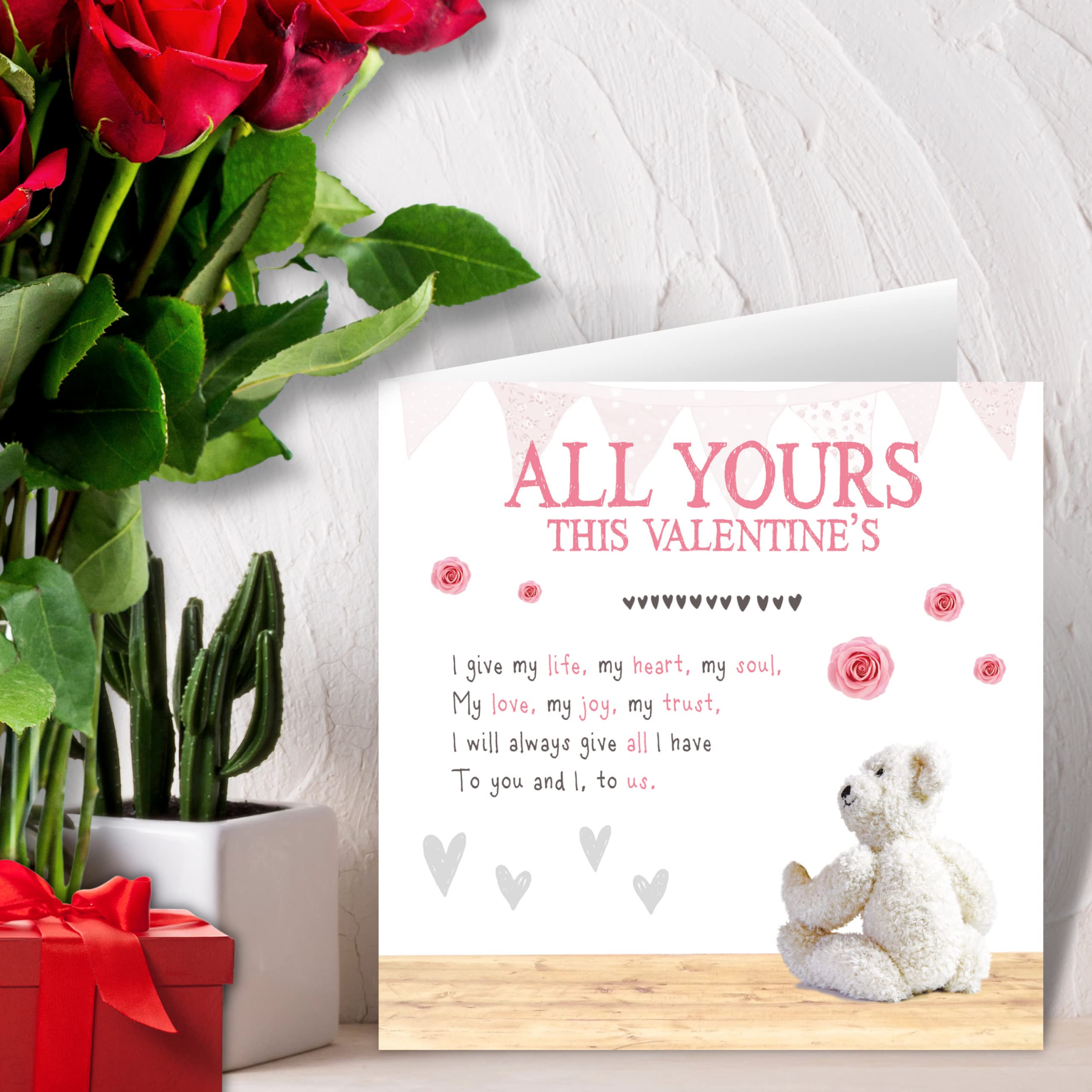 Valentinstagskarte Für Freund – Emotional Rescue Design, 15x18 Cm – Mit Umschlag & Liebevollem Innentext
