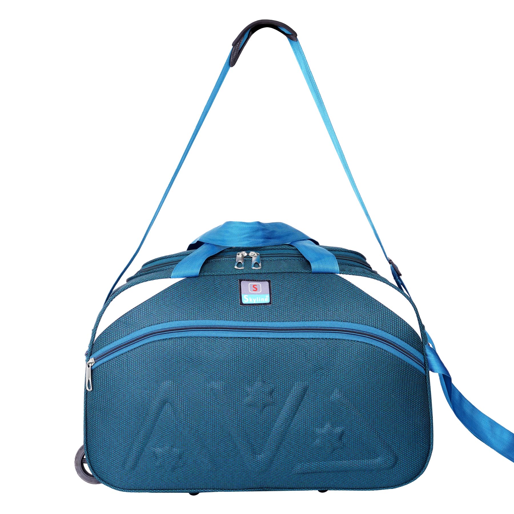 Skyline 65L Duffle Bag 22 inch Ideal for Travel Perfect for Men & Women (Turquoise)-image-43