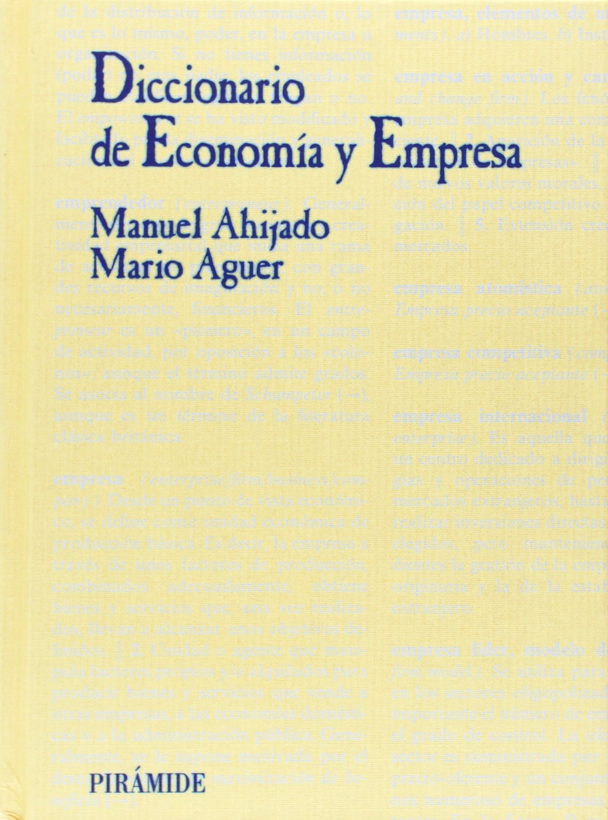 Diccionario de Economía y Empresa