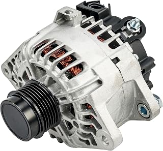 KAX New Alternator Fit for Kia Hyundai: 2012-2016 Soul 1.6L, 2014-2017 Rio, 2014-2016 Forte Koup/Forte5 1.6L (Valeo Unit) 110Amp 11609 373002B760 373002B760RU 2616559 208-794