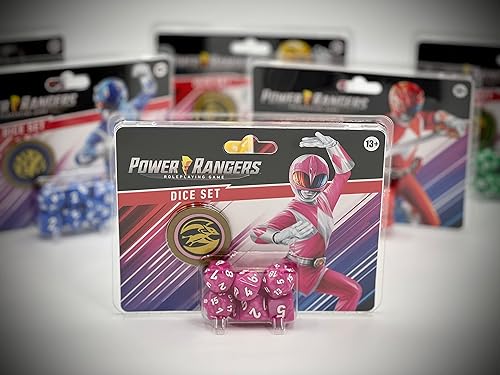 Miniatura 10 de Power Rangers - Dados de juego de rol color amarillo