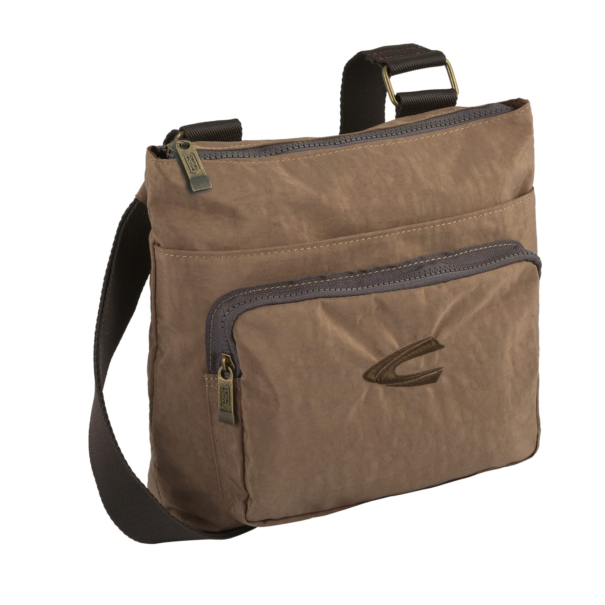 camel active Journey, Men’s, Herren, Journey, Umhängetasche, Schultertasche, S, Sand, B00 614 25, Sand, S -