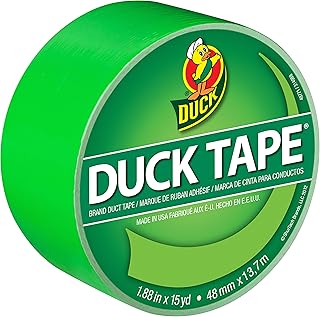 Shurtech Brands 1265018 15 Yard Neon Green Duck Tape