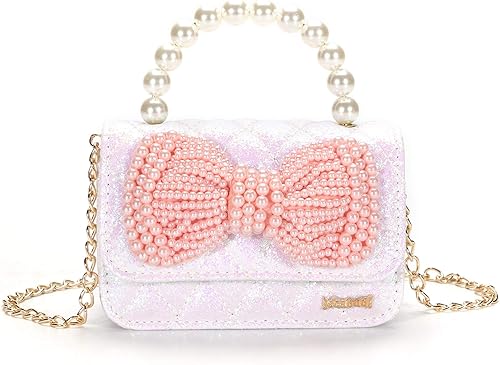 Miniatura 2 de Regalos para niñas pequeñas, lindo bolso para niños y bebés, con lazo brillante, bolsos pequeños cruzados, bolsas de hombro, juguetes y regalos