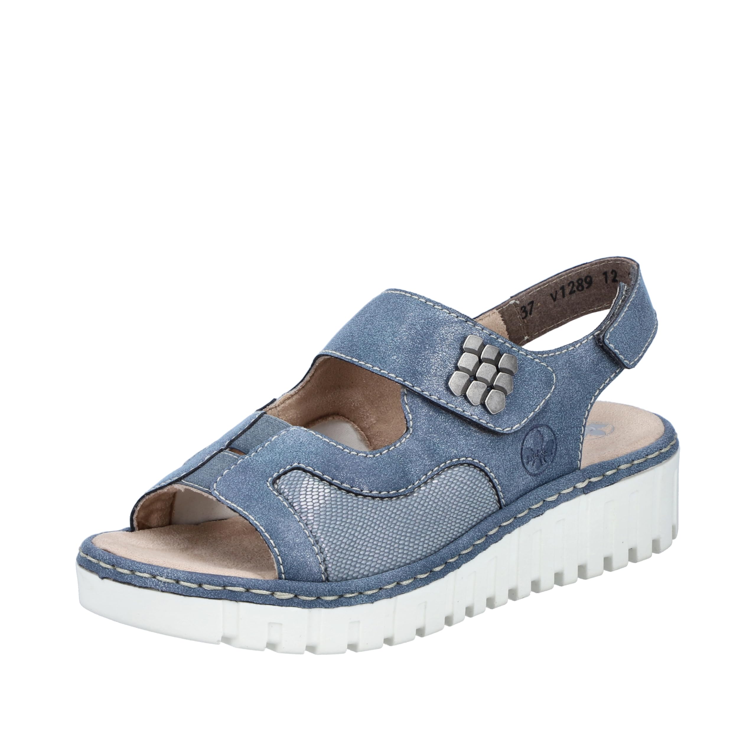 Rieker Damen V1389Keilsandaletten