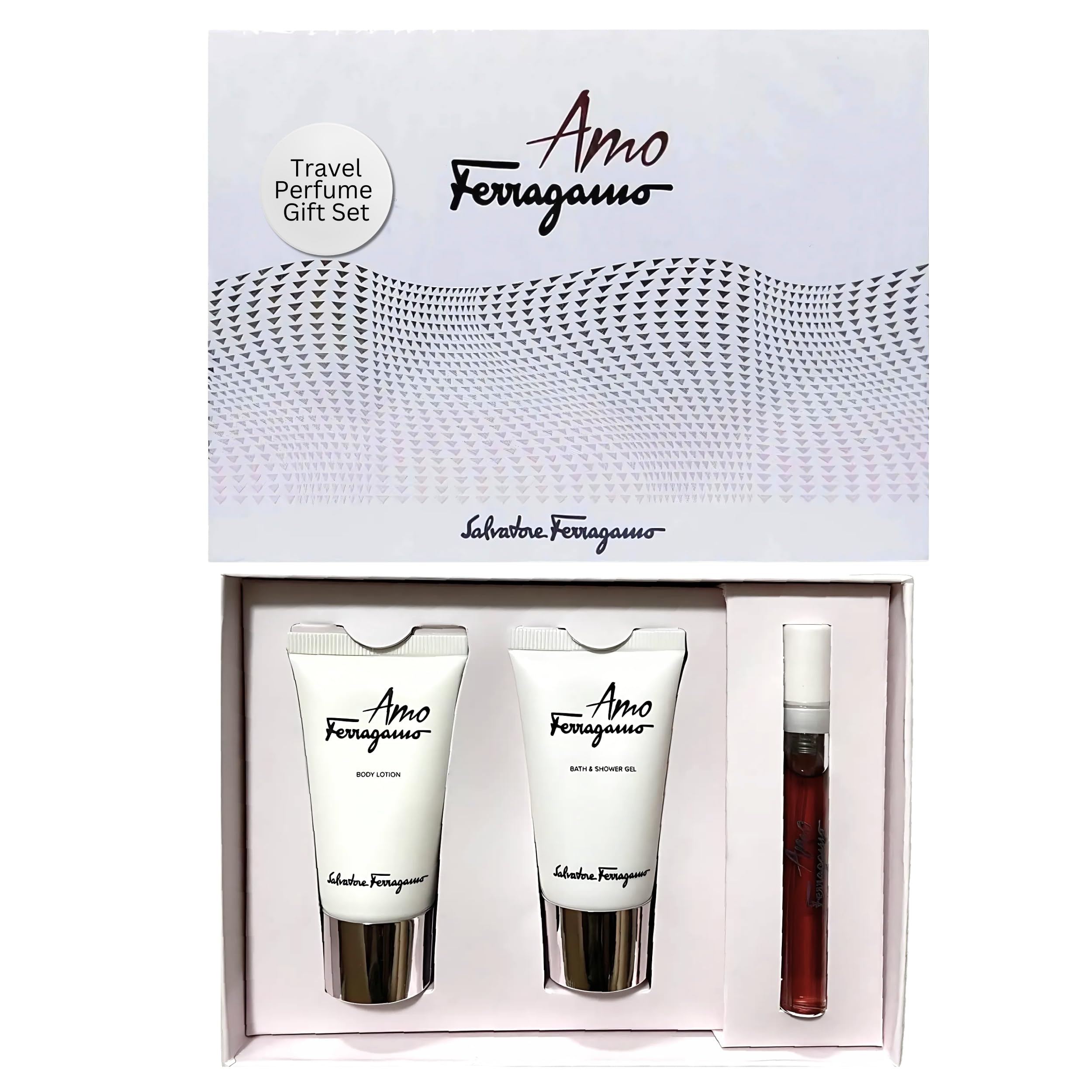 Salvatore Ferragamo Amo Women Mini Set edp 5 ml + bl 30 ml + bath & sg 30 ml