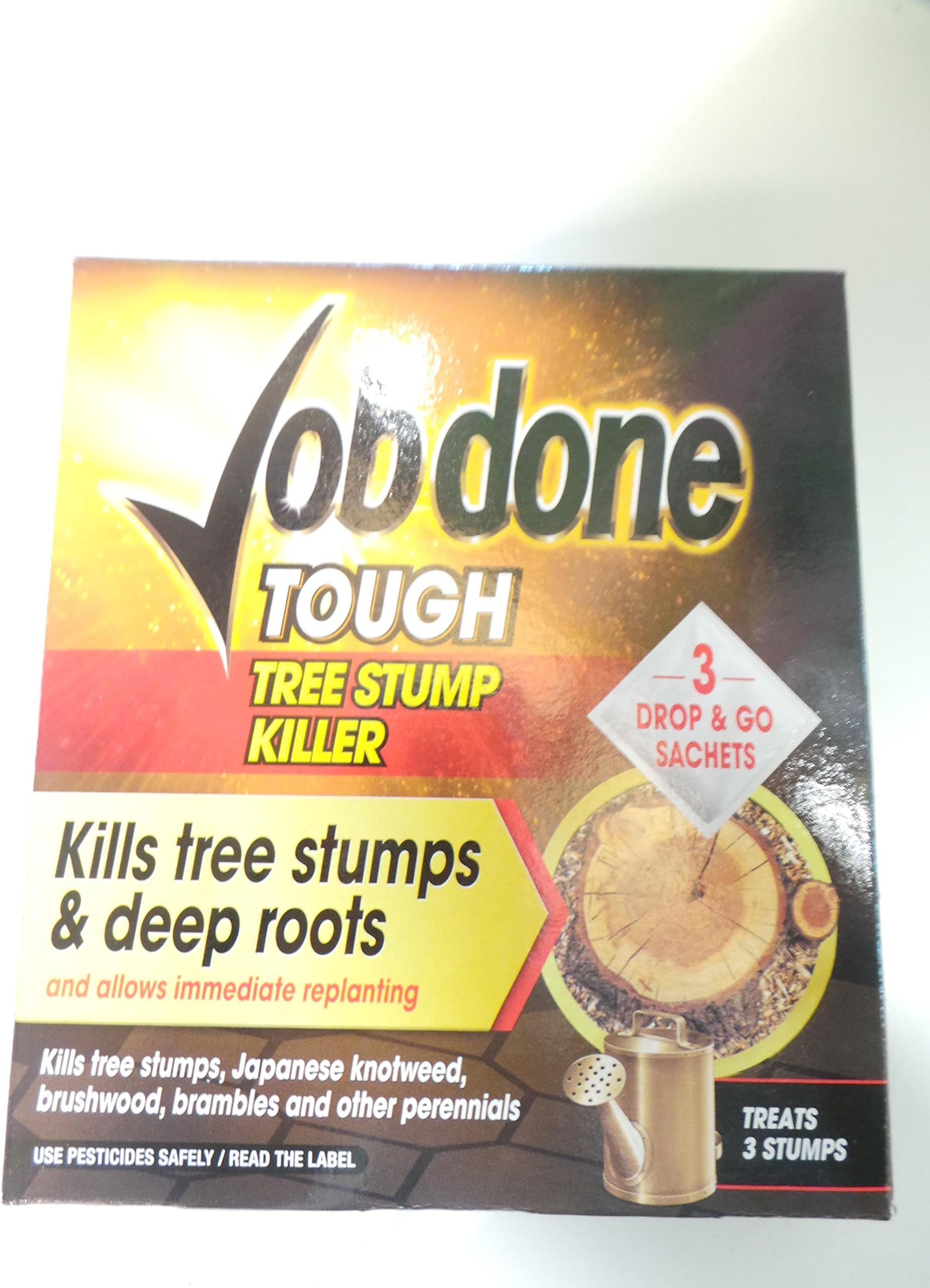 Job Done Tree Stump Killer 3 Sachet