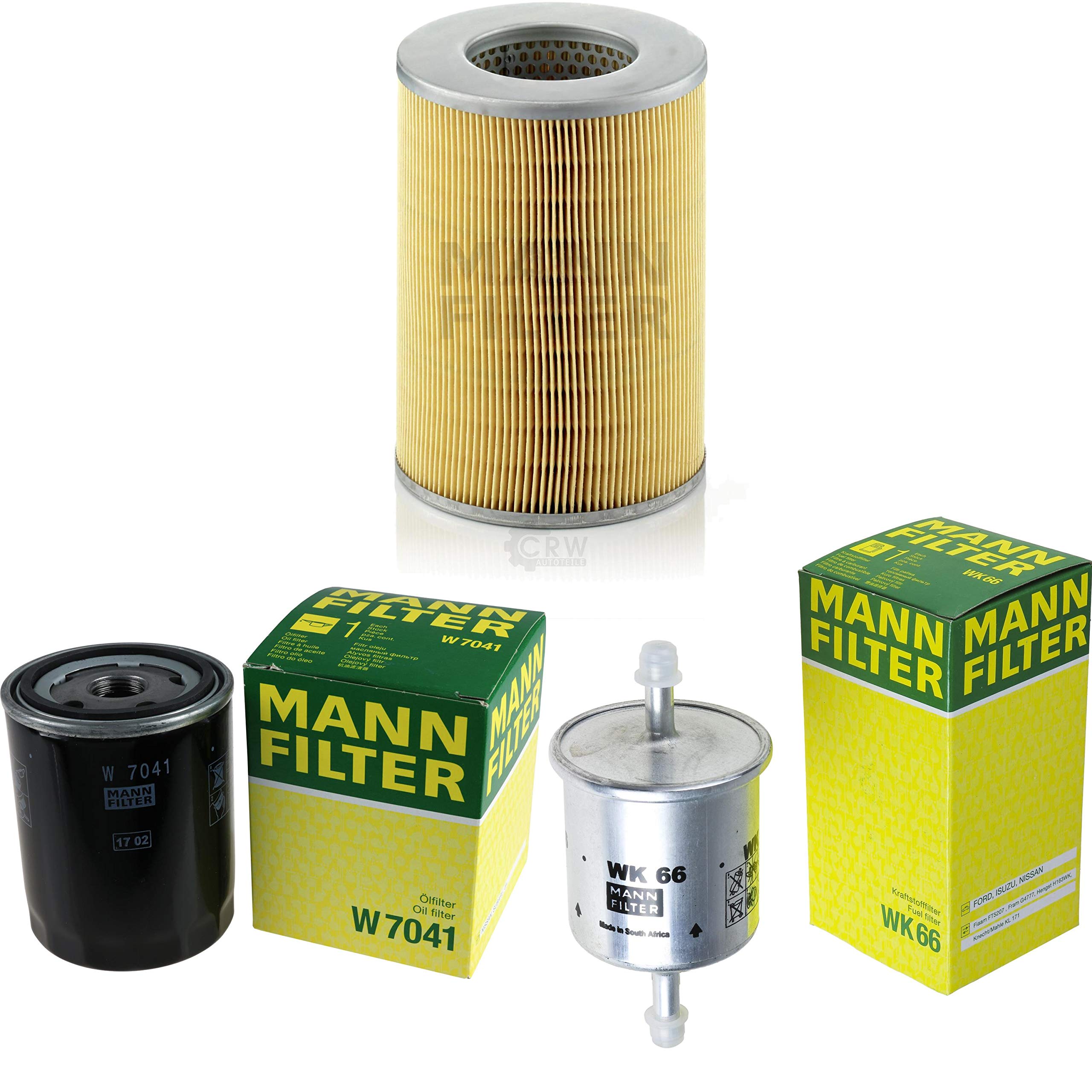 MANN-FILTER - Set di ispezione, filtro del carburante, filtro dell'olio, filtro dell'aria