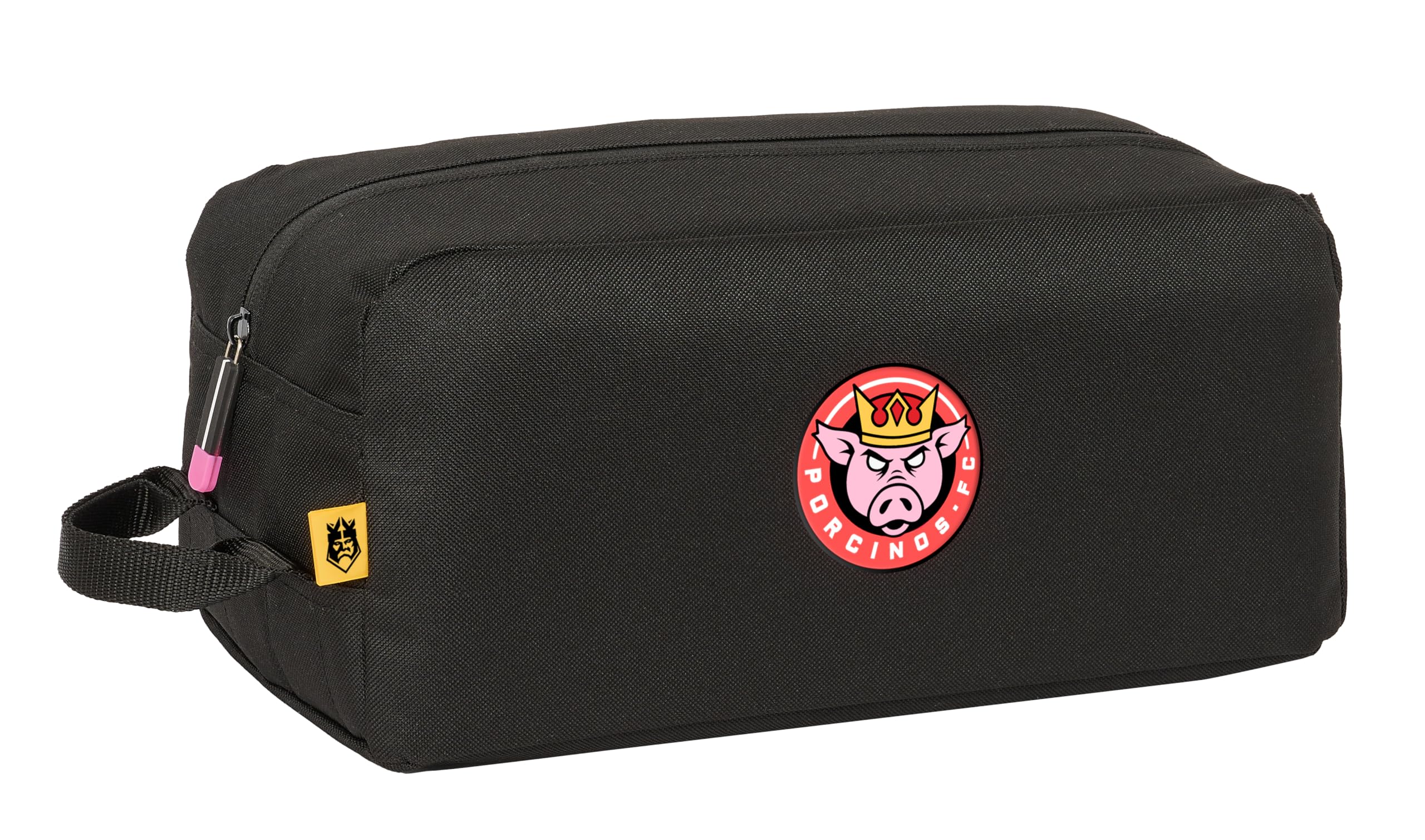 Safta Kings League Porcinos Shoes Bag One Size, Black/White, Estándar