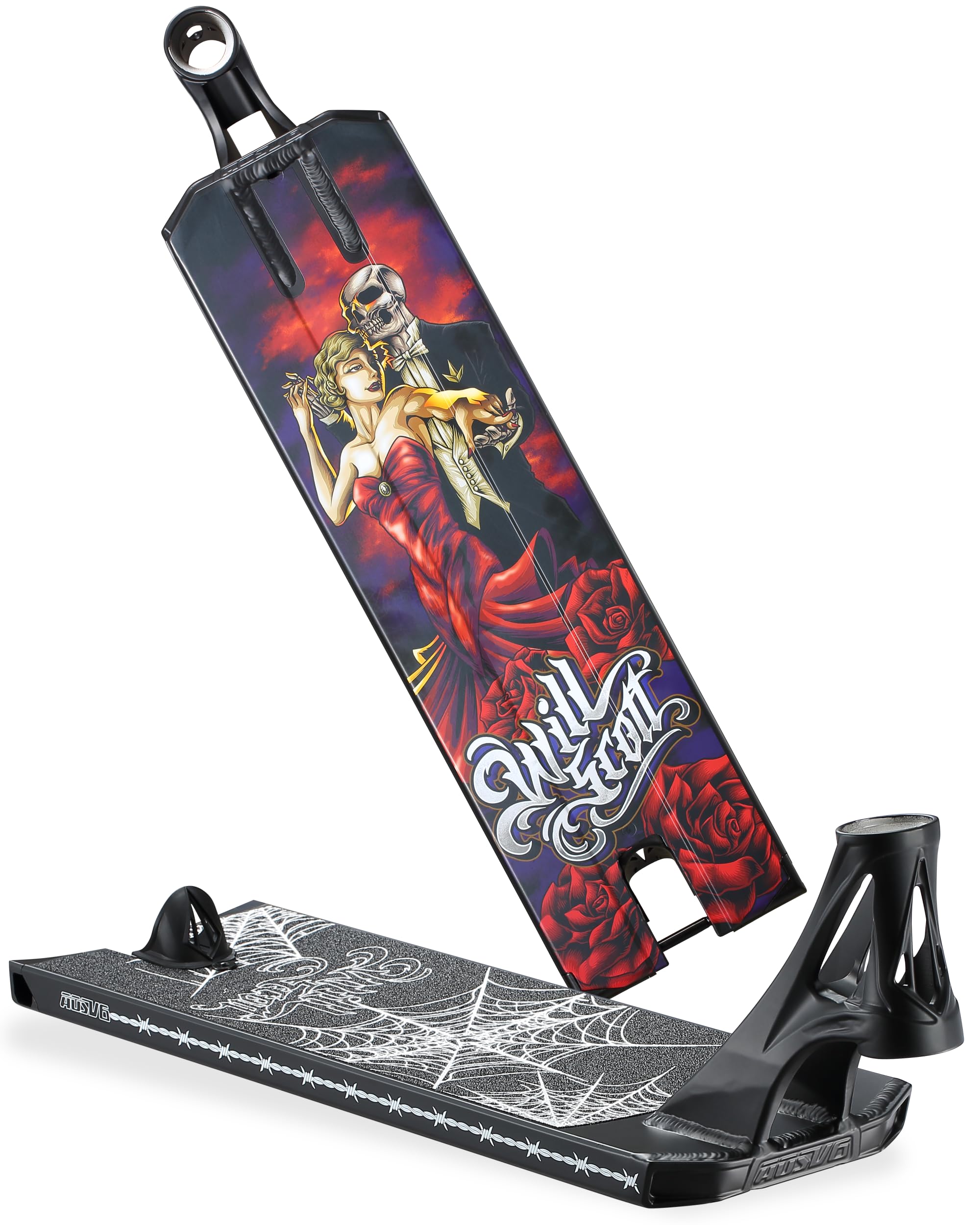 Envyscooters AOSV6 Signature Deck | Will Scott 6.5 x 23 | Ace of Spades Version 6 Stunt Scooter Deck