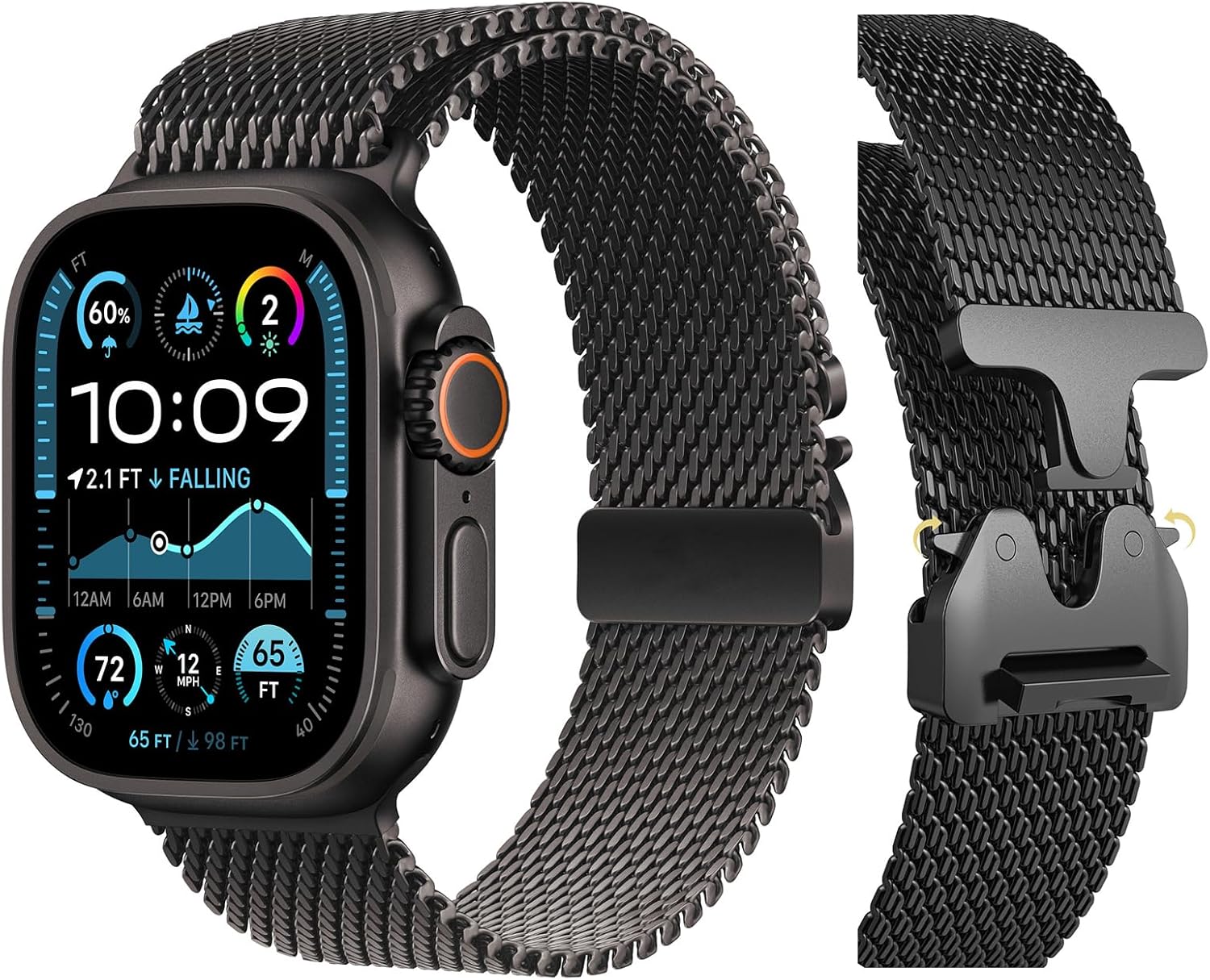 Amazon.com: Tongjing Milanese Mesh Loop Compatible with Apple 