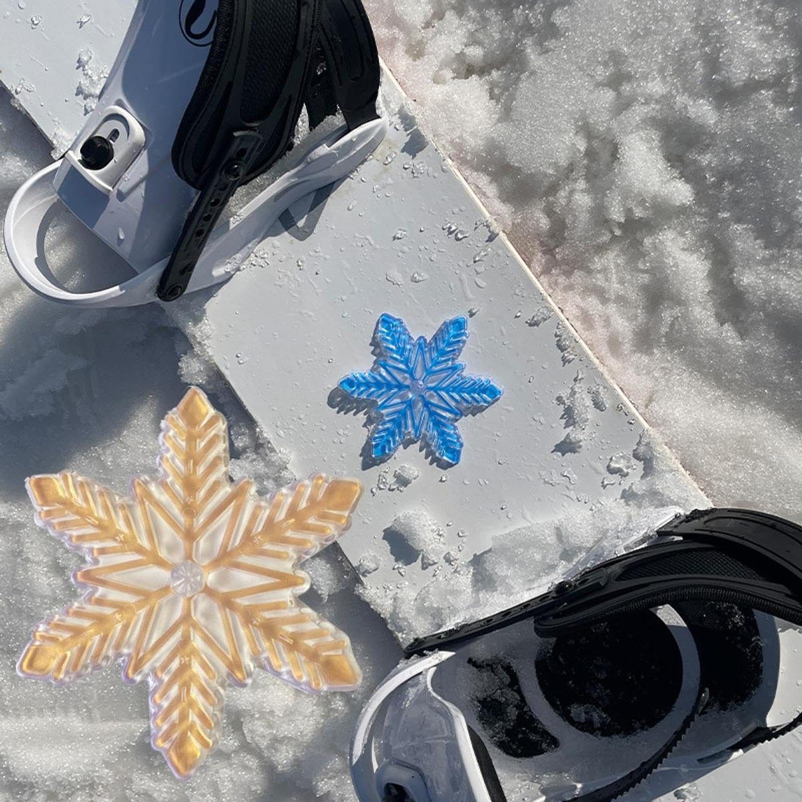 Gralara Grip Pad per Snowboard, Grip Pad per Snowboard, Imbottito, Antiscivolo, Leggero, per l'inverno, per Tavola Singola E