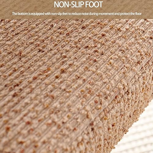 Miniatura 6 de Dining Chairs Linen Mid Century,Kitchen Chairs with Wood Legs,Farmhouse Dining Room Chair,Living Room Chair Armless Accent with Back for Room