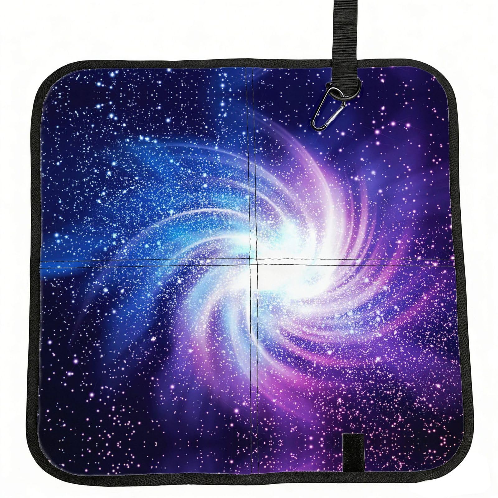 PPHGUT Glaxy Print Foldable Seat Cushion Waterproof Portable Chair Pad Travel Outdoor Picnic Camping