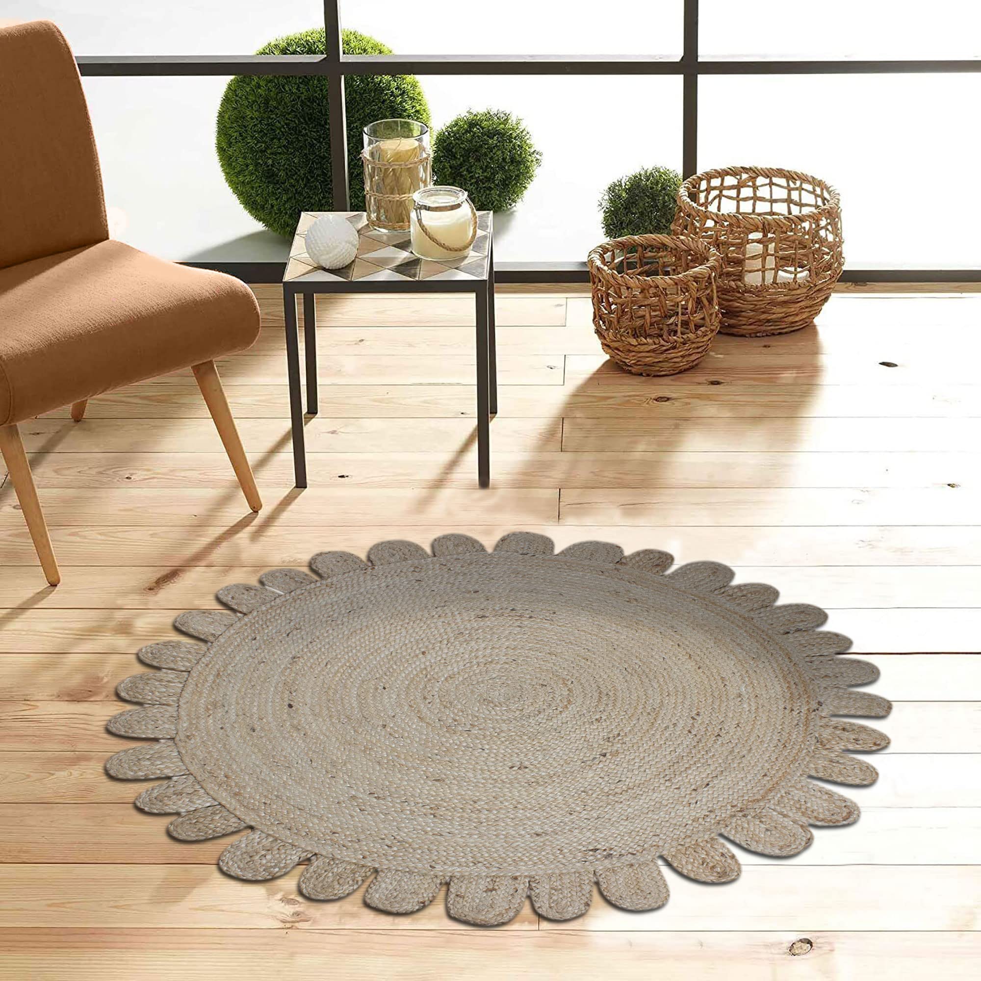 Tapis en jute naturelle anti-usure pour protéger vos sols sales
