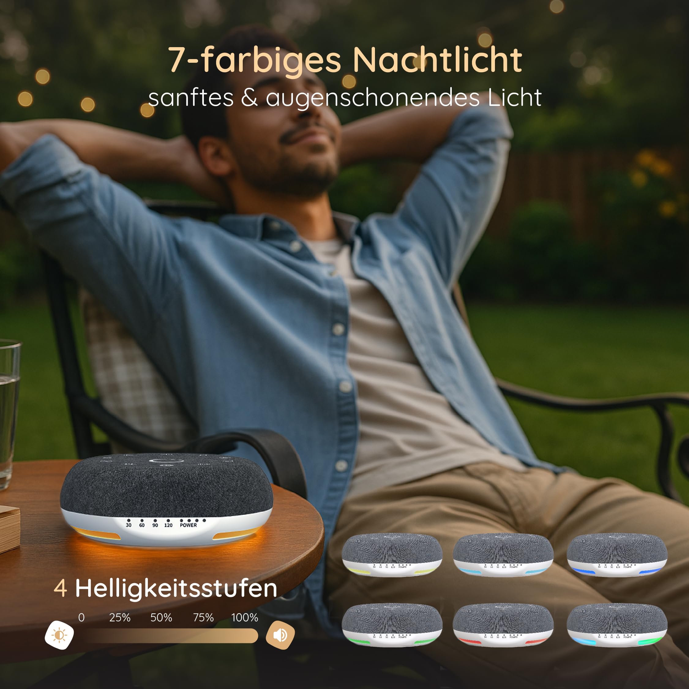 Numsy Move White Noise Machine Bambino - Macchina del rumore bianco