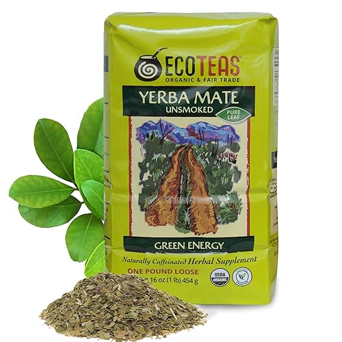 ECO Teas orgánicos té yerba mate 1Lb a 1 1 ECO Teas orgánicos té yerba mate 1Lb a 1 1