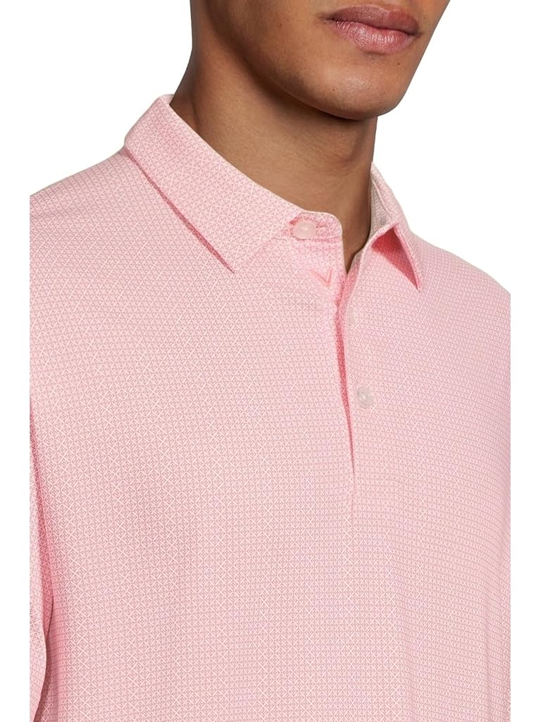 Callaway Chev Foulard Print Polo