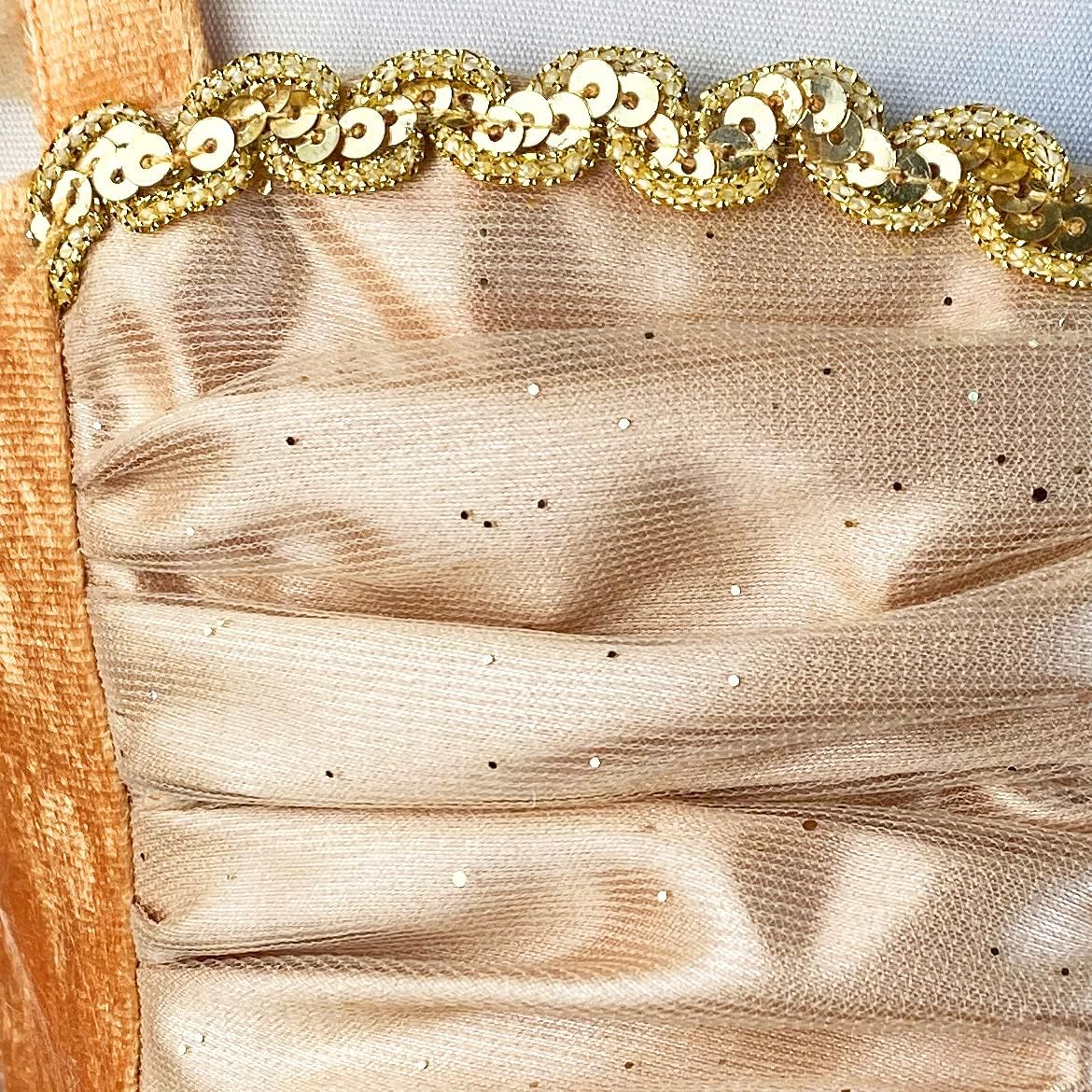 Fairy Costume Dress for Girls, Green Princess Flower Girl Dress, Tutu Dress with Headband and Wings - Image 4