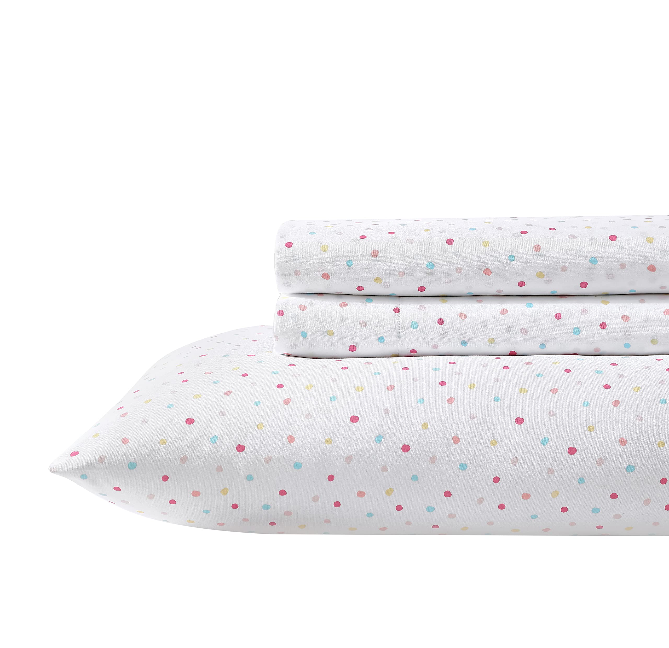 Laura Ashley Home - Set copripiumino per letto queen size, in cotone reversibile con federe coordinate, decorazione per la casa leggera per tutte le stagioni (Chloe Blue, Queen