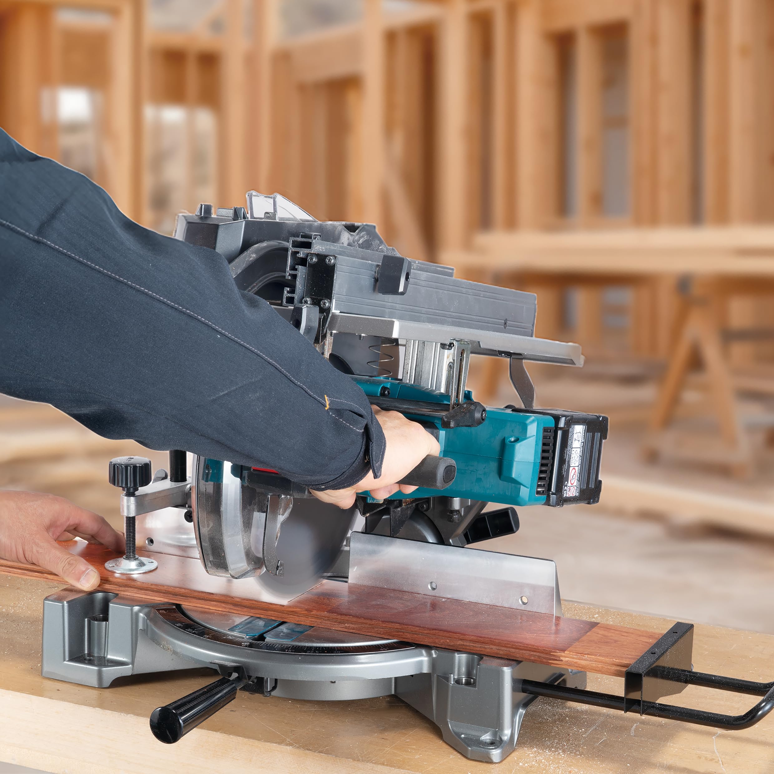 Makita LH001GZ - Sega da tavolo e troncatrice a batteria, 40 V max., XGT, senza batteria e caricatore