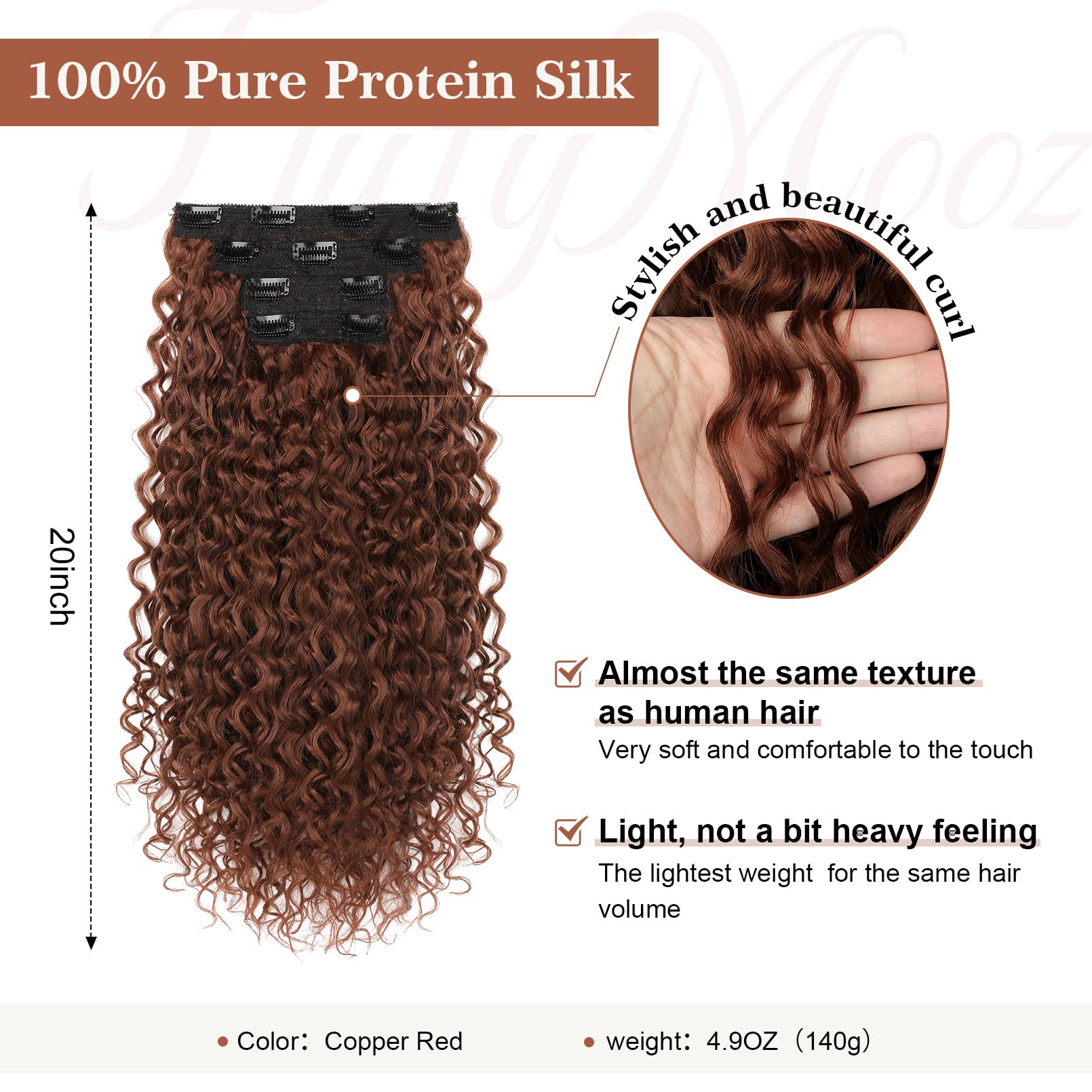 Clip in Hair Extensions - Image 2