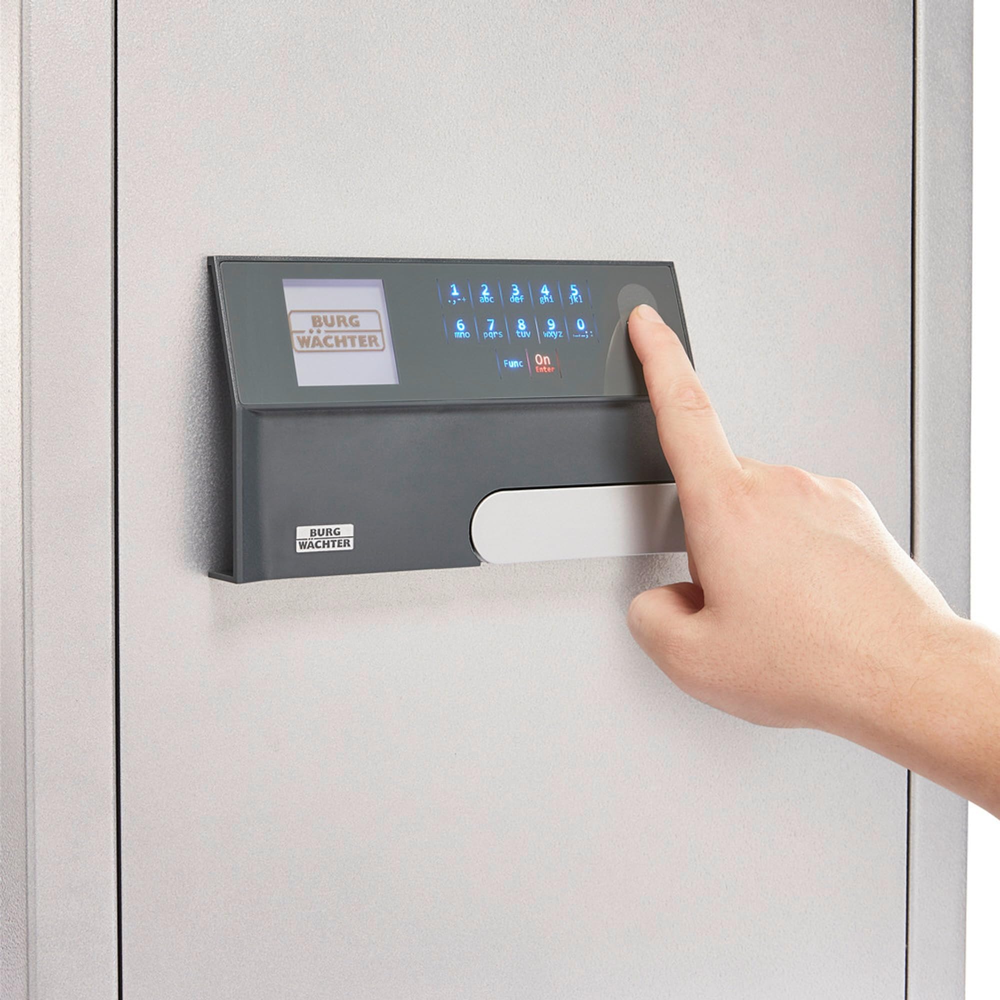 Image secondaire de Coffre-fort Burg-Wächter Karat avec Code et Empreintes Digitales, Ignifugé, 45,3L