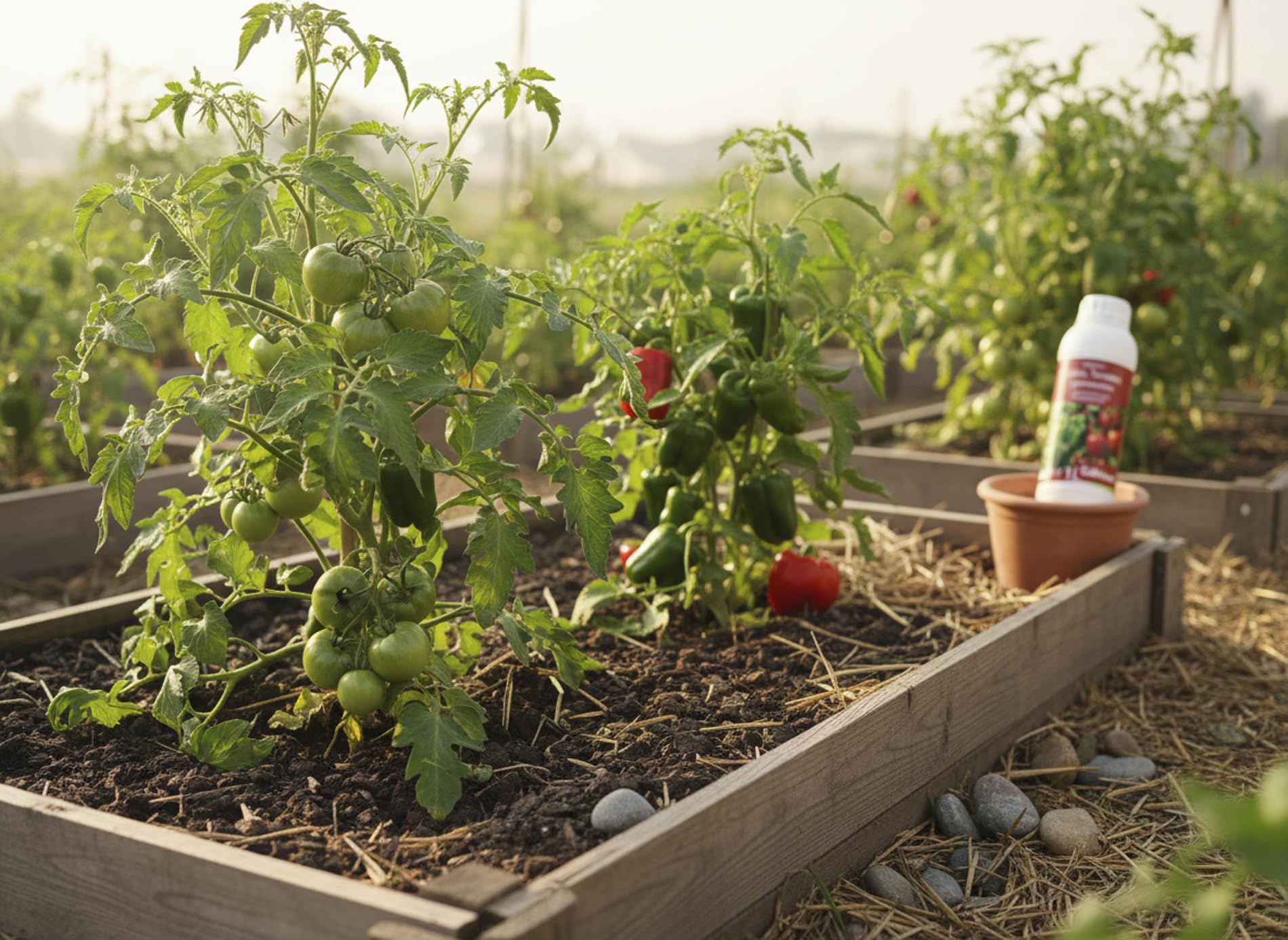 Cultivers CULTIVERS Calcium Pomodori e Peperoni Liquido 5 L Correttore di carenza di calcio per verdure. Il fertilizzante organico naturale rafforza la resistenza alle malattie