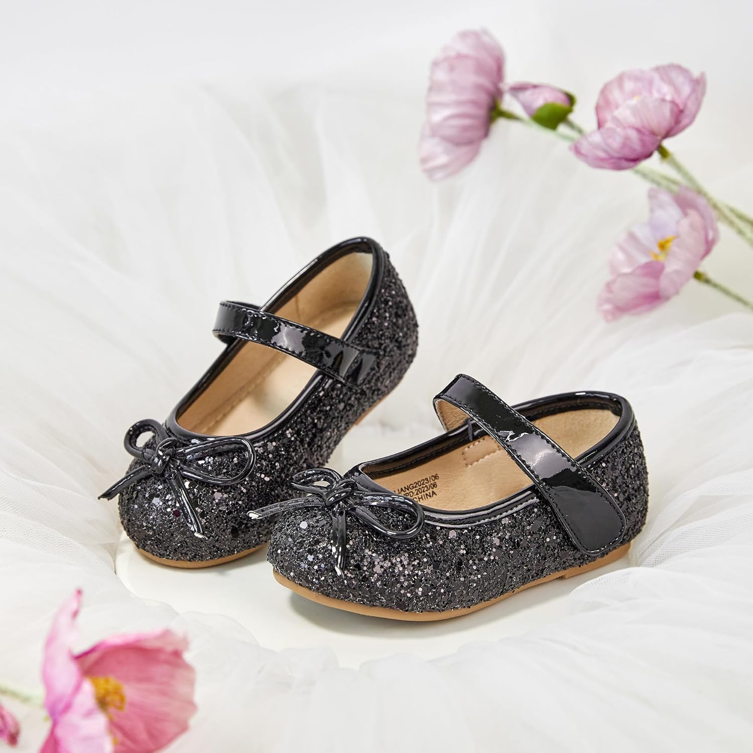 Otter MOMO Toddler/Little Girls Mary Jane Ballerina Flats Shoes Slip-on School Party Dress Shoes - Image 6