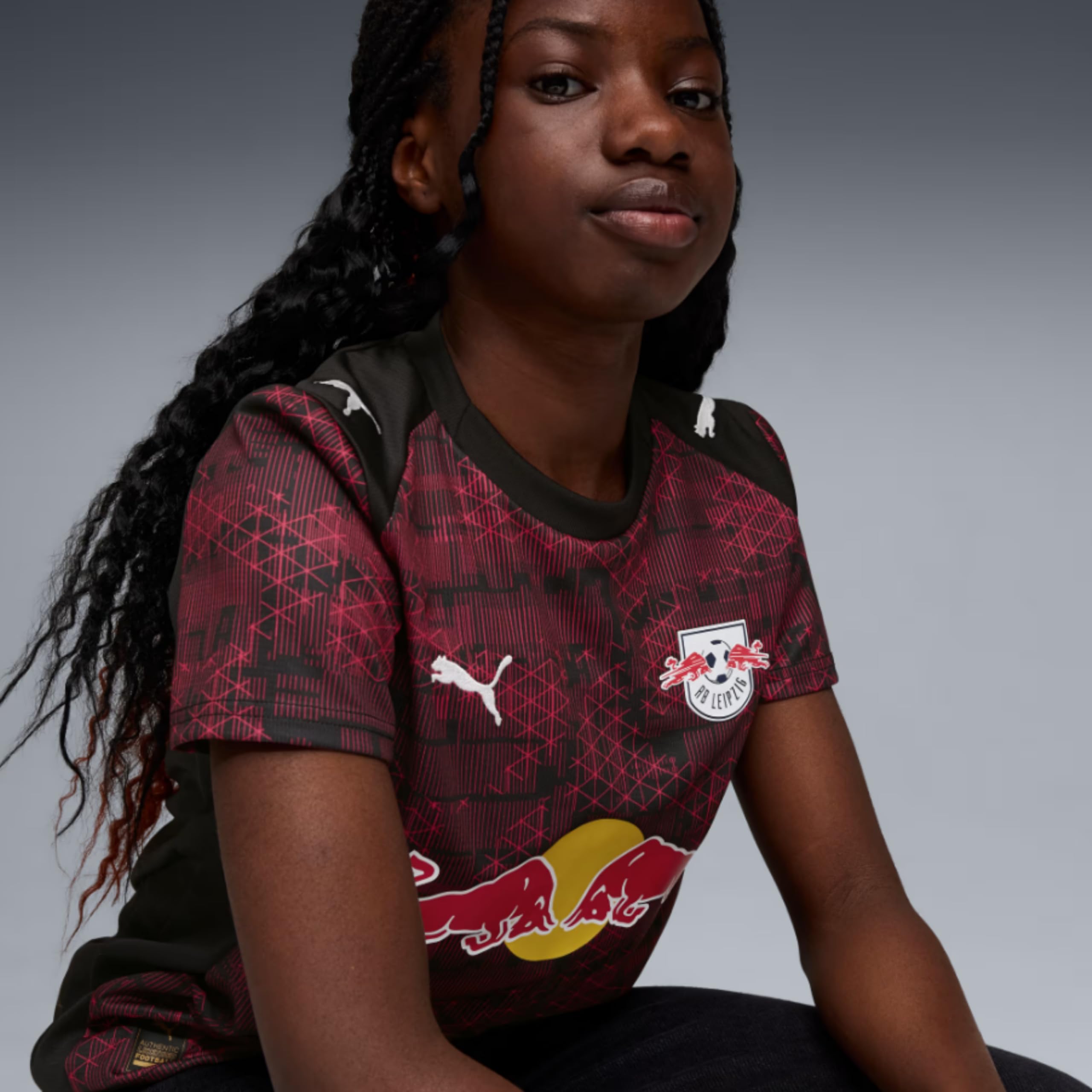 PUMA Original RB Leipzig Trikot Kinder [3rd 25/26] Offizielles RB Leipzig Trikot [Spieler oder Personalisiert] Sportbekleidung Fussball Geschenke Jungen Mädchen Fußball Fanartikel Kinder