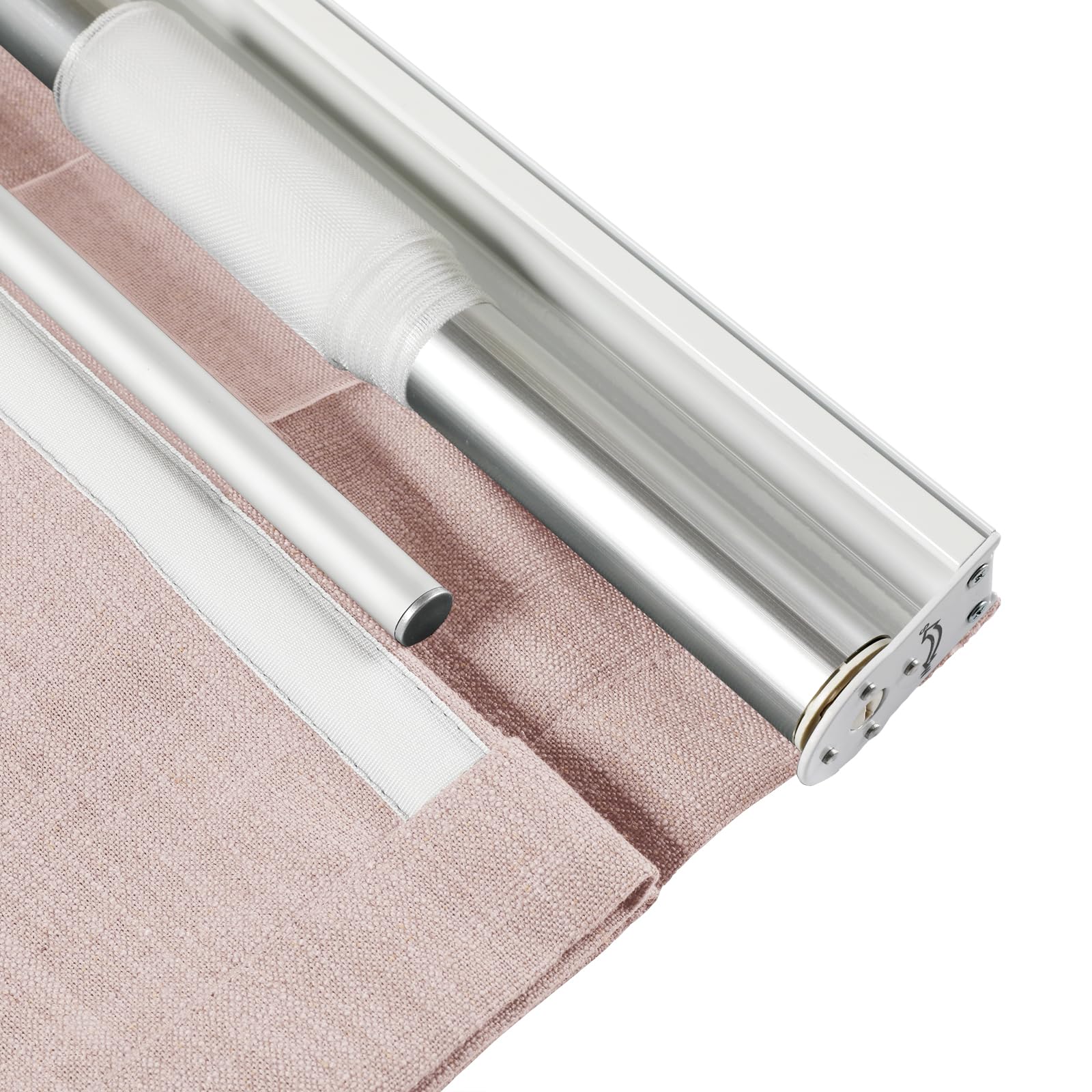 Amazon.com: TWOPAGES Linen Roman Shades for Windows Custom