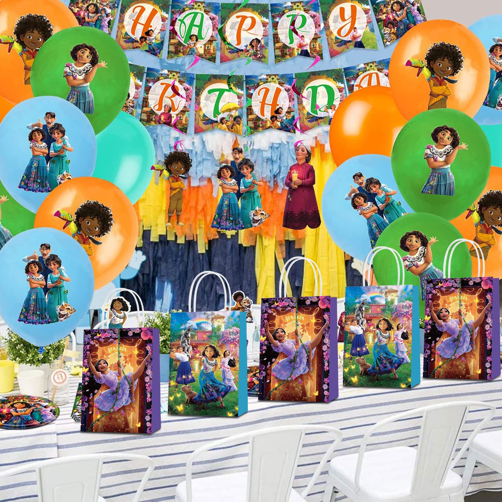 Buy 16Pcs Magic House Party Favor Bags, Encanto Birthday Paper Gift