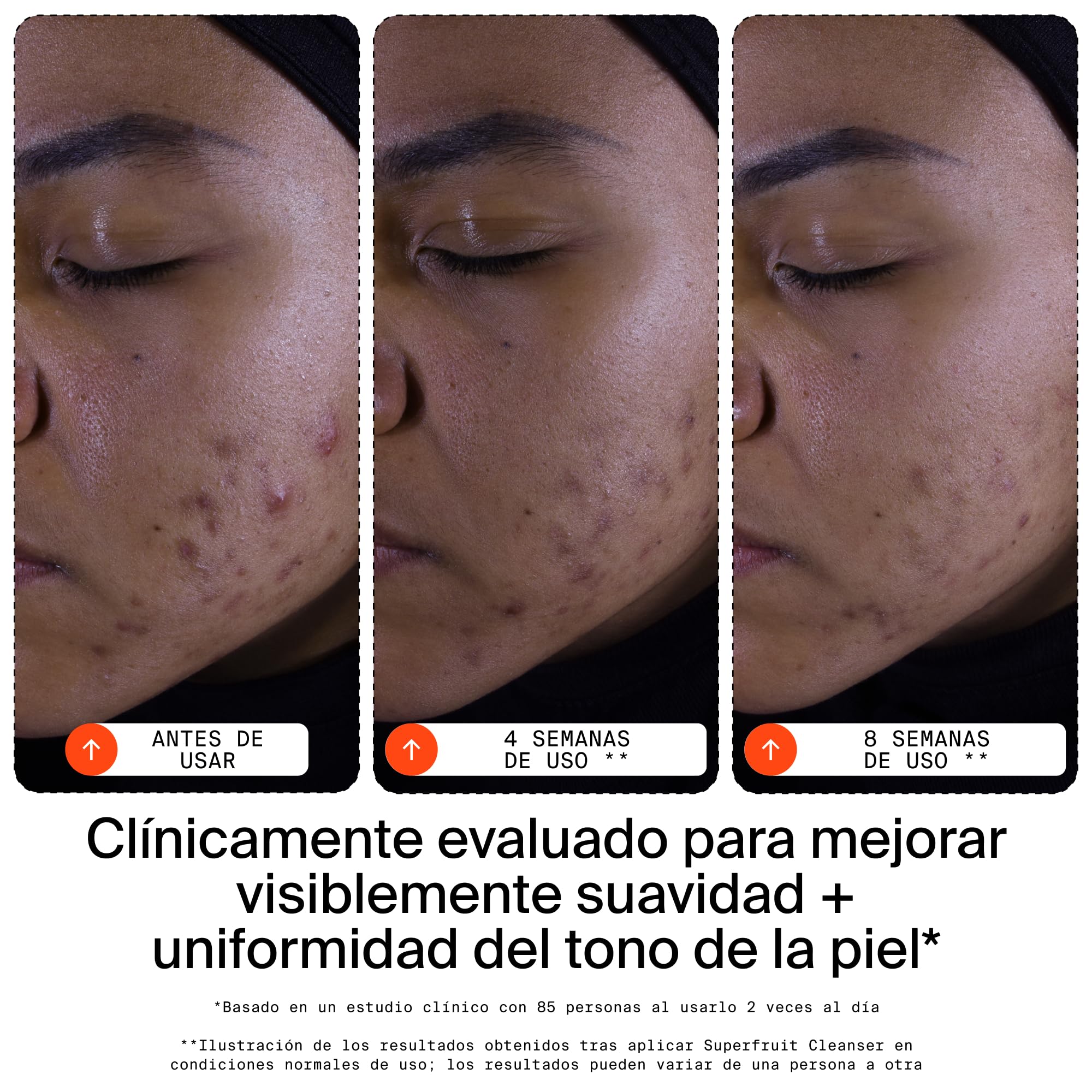 Youth To The People Superfruit Cleanser, Limpiador Facial Exfoliante Suave, Rico en Papaya y Vitamina C, Limpiador Hidratante Calmante, Luminosidad, Desmaquillante Suave para la Barrera Cutánea