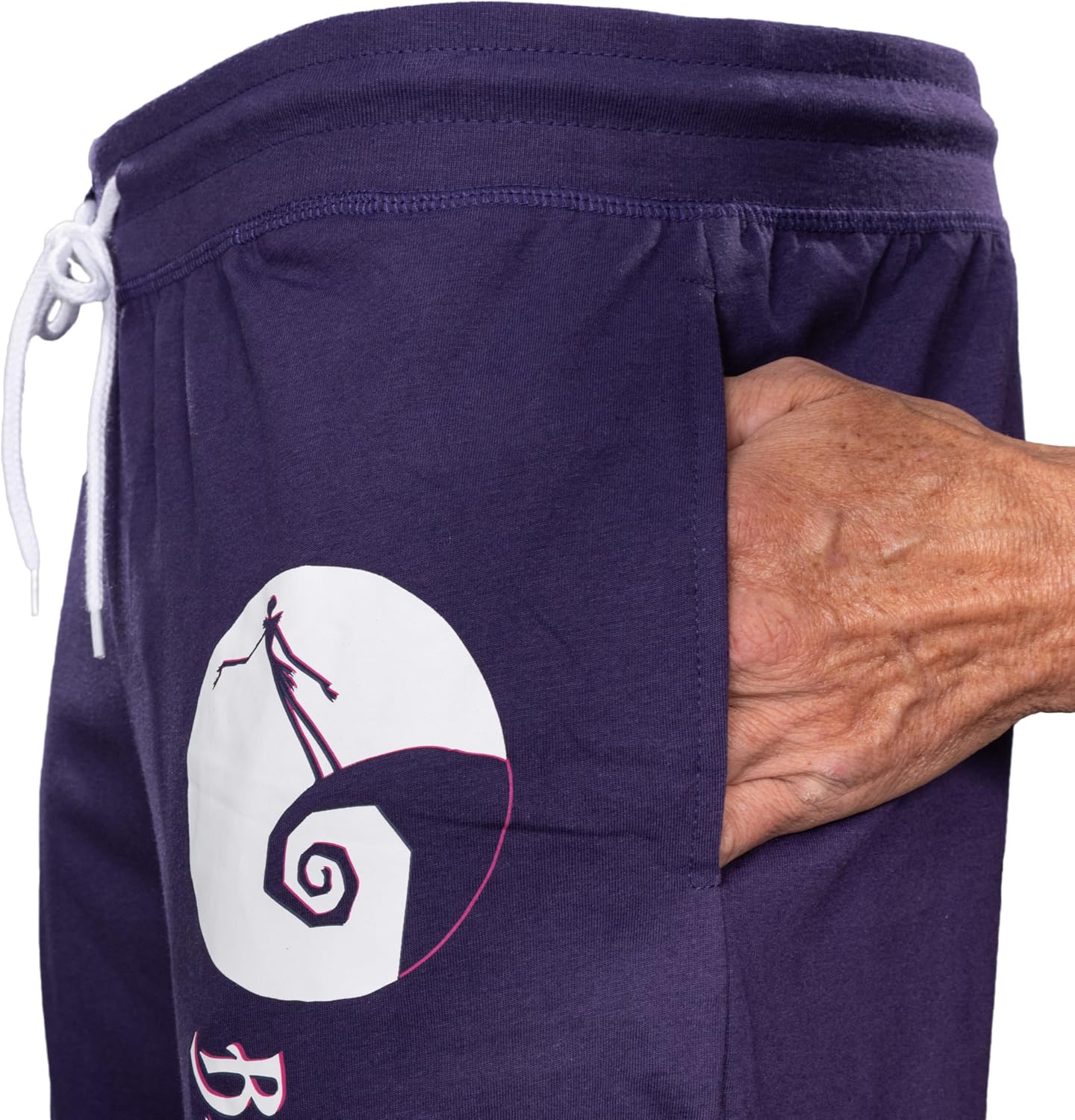 Mad Engine the Nightmare Before Christmas Purple Lounge Pants