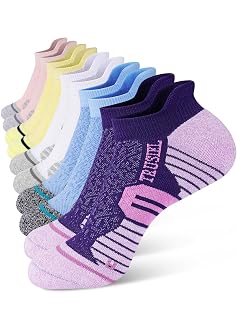 Trusiel Women Ankle Compression Athletic Running Socks No Show Low Cut 5 Pairs Size 6-11 - Amazon product rated Grade A