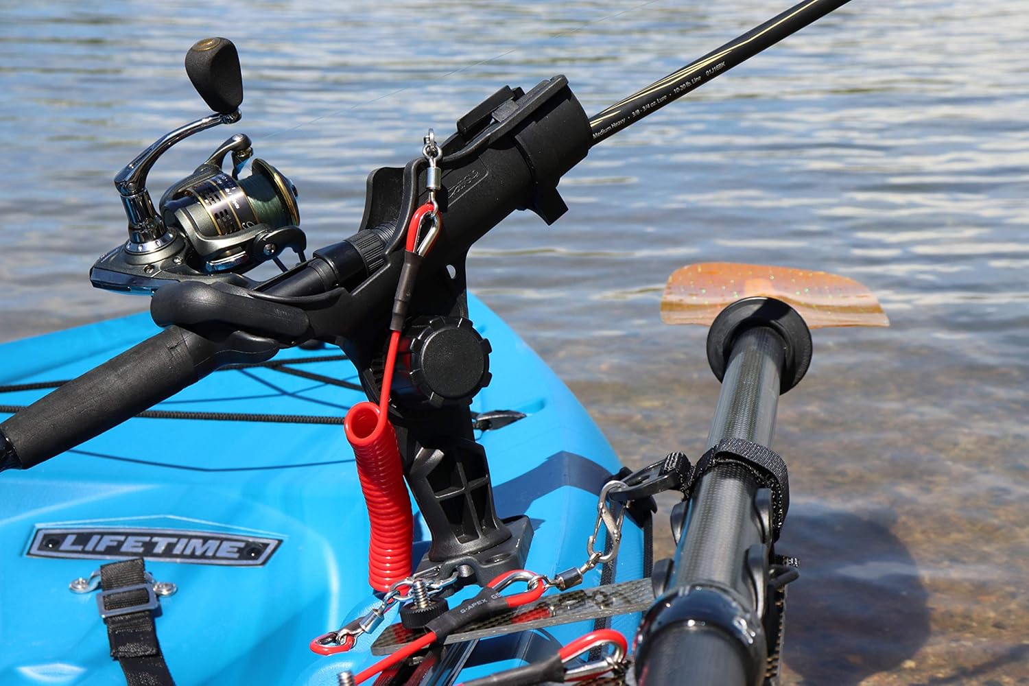 Triple Threat Rod Holder - Surface Mount