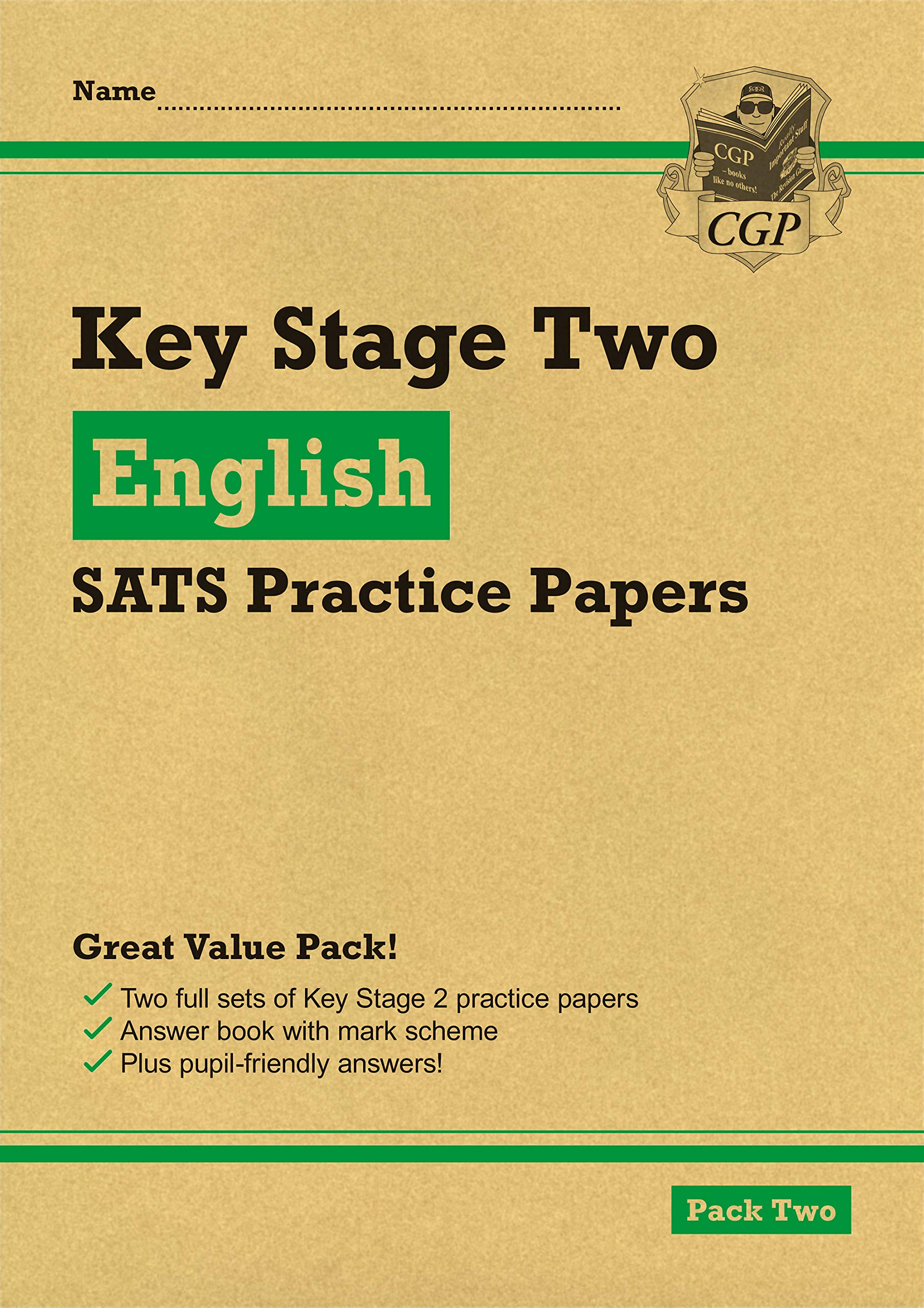 New KS2 English SATS Practice Papers: Pack 2 - for the 2022 tests (with free Online Extras)
