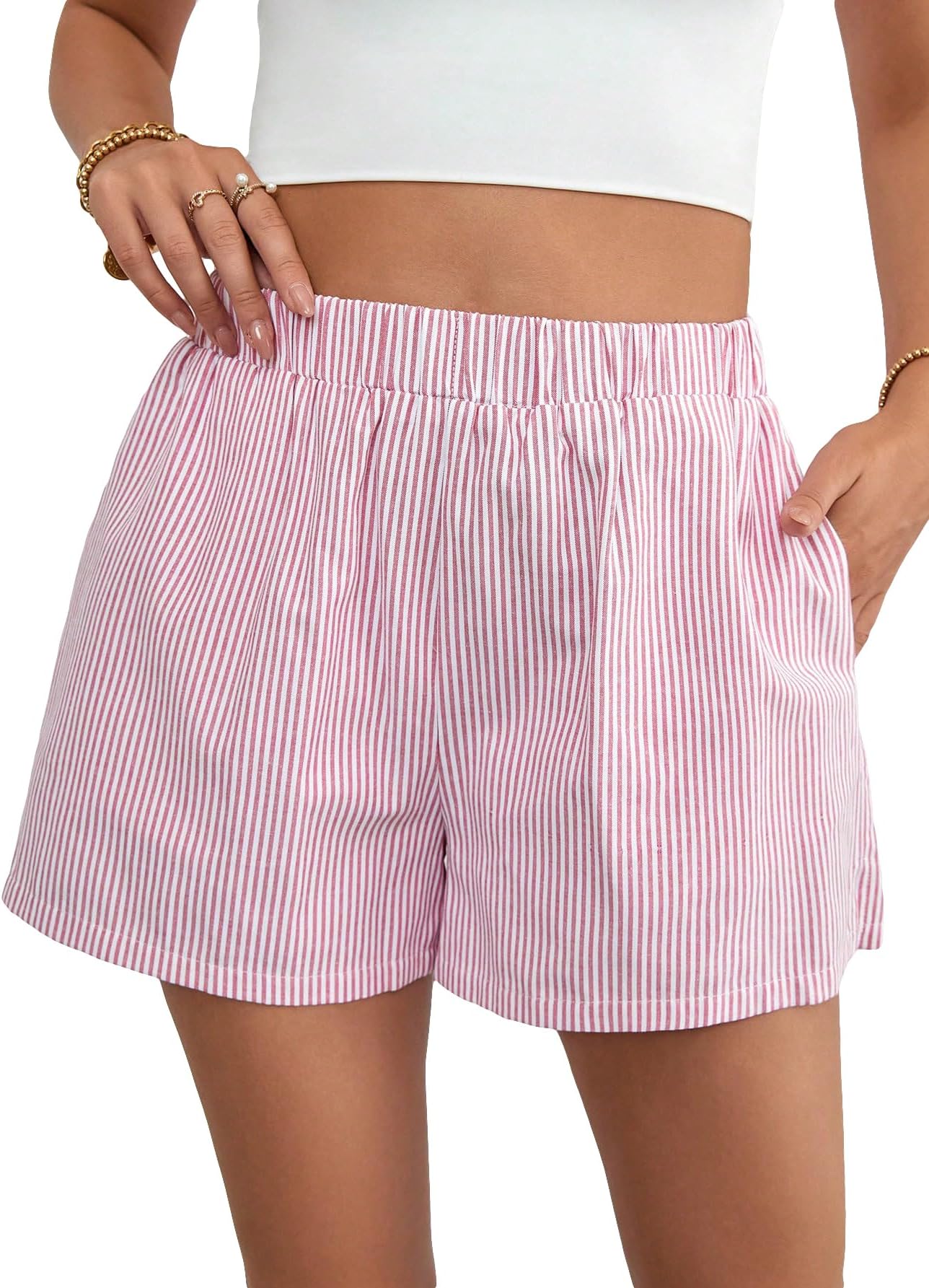 one stripe shorts
