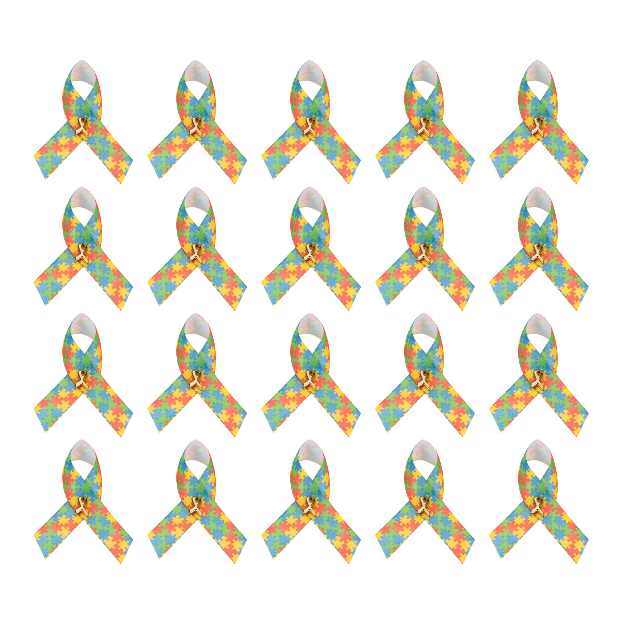 1/2/5/10/25/50/100pcs Satin Awareness Ribbon Pins (Pick your color), for Cancer &amp; Disease Awareness, Bulk Quantities for Fundraising, Events, Gift Giving