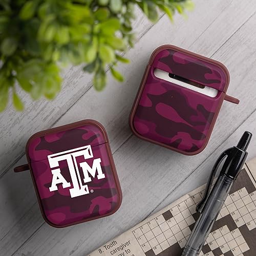 Miniatura 2 de AFFINITY BANDS Texas A&M Aggies Camo HDX - Funda compatible con Apple AirPods Generaciones 1 y 2