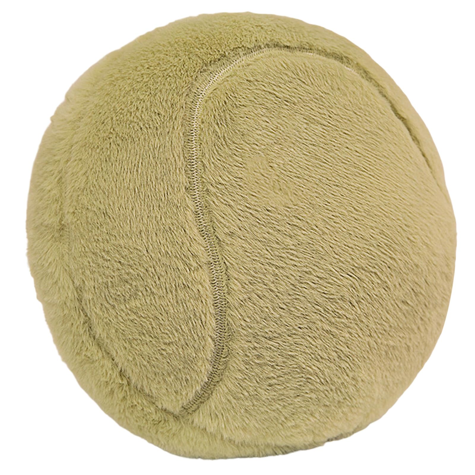 Mekalero Sports Throw Pillow PP Cotton Filled Football Baseball Shape Back for Home Car Sofa Pillow