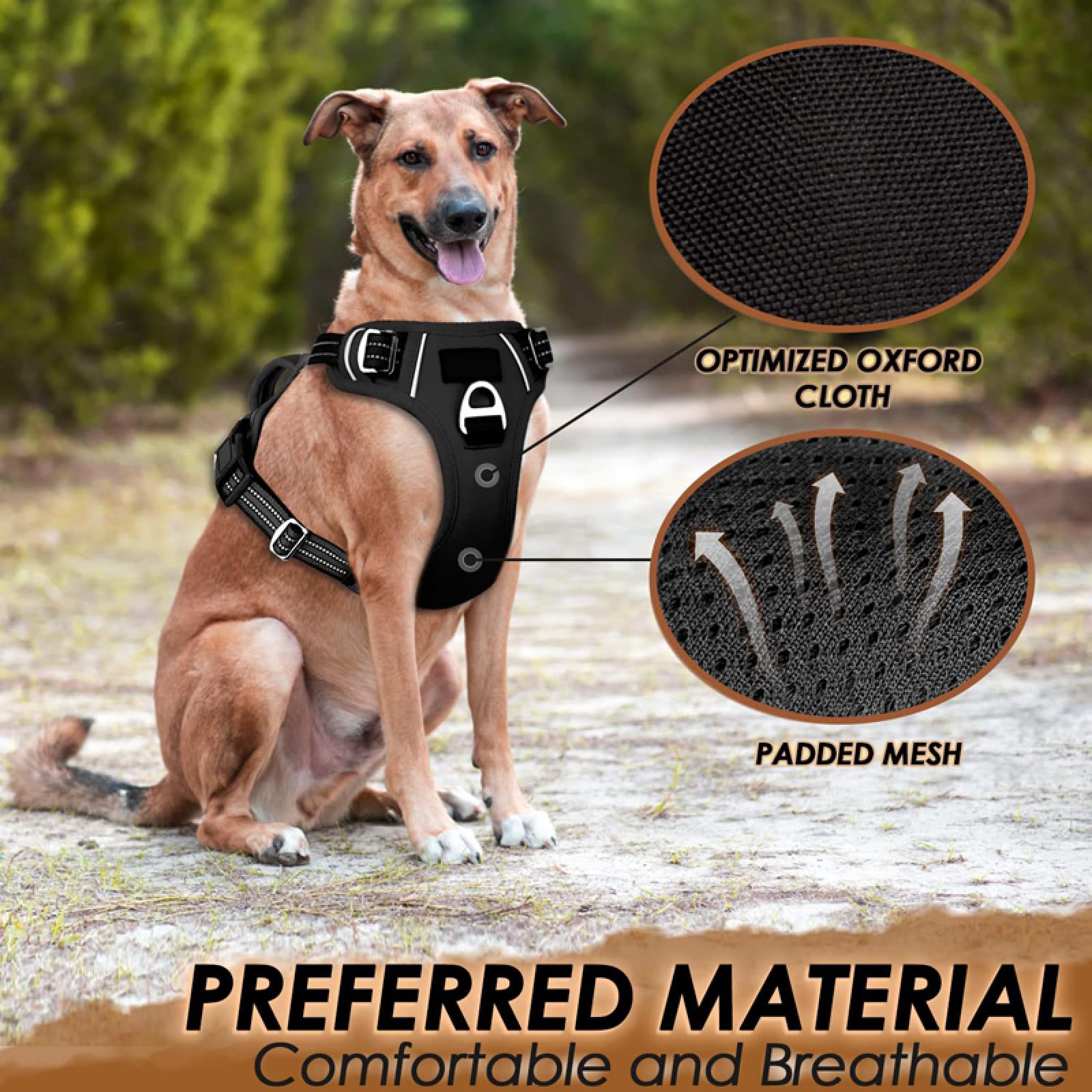 Imbracatura Per Cani Tattica Militare Imbracatura Per Cani Senza Trazione Imbracatura Per Cani Senza Maniglia Di Controllo Facile Imbracatura Per Cani In Nylon Riflettente Per Esterni Imbrac
