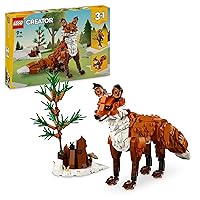 LEGO Creator 3 in 1 Animali della Foresta: Volpe Rossa Giocattolo