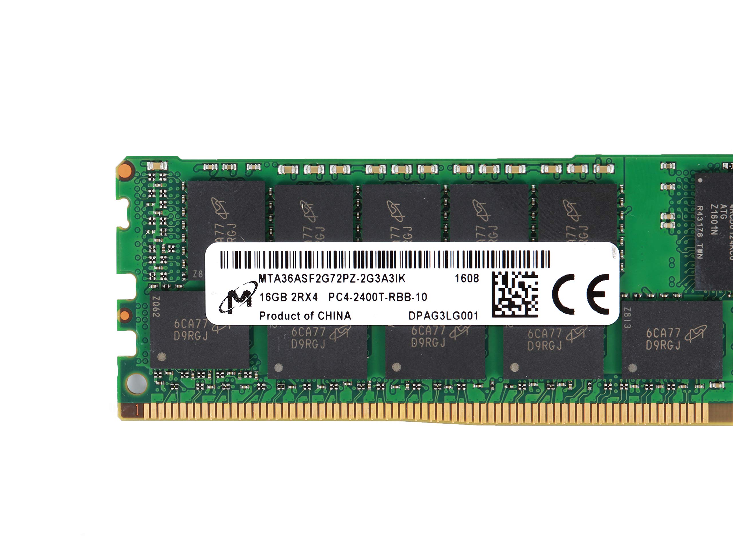 【動作確認済み】Micron DDR4 ECC メモリ 16GBx4枚セット Amazon.co.jp: MICRON 16GB PC4-2400T-R DDR4 REG ECCメモリ PC4