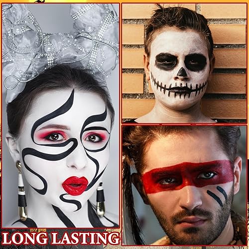 Miniatura 10 de Juego de 3 lápices labiales y delineador de labios líquido mate negro mate, alto pigmentado, brillo de labios, juego de delineadores de labios