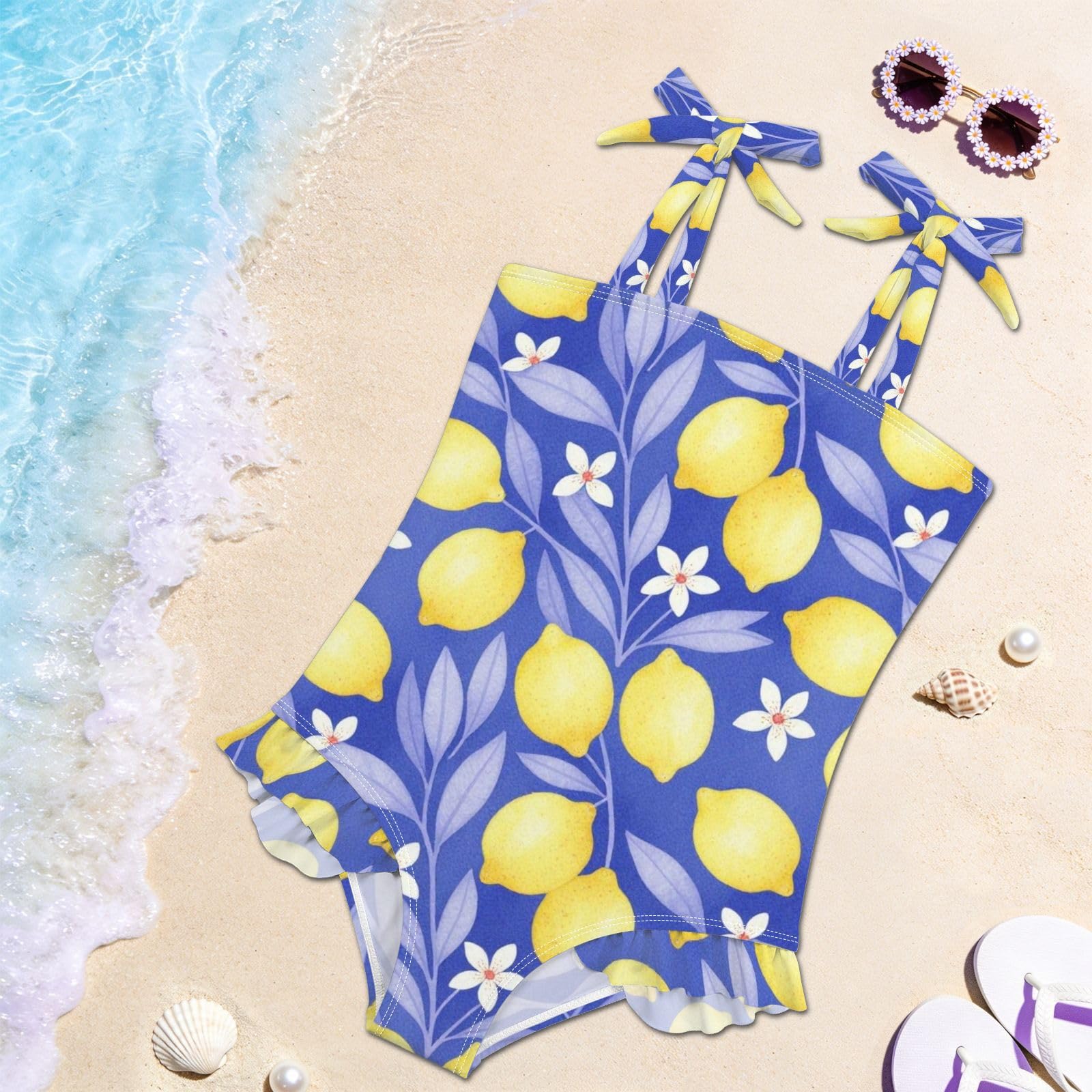 FRODOTGV Costume da bagno intero ad asciugatura rapida Rash Guard Beach Swimwear per bambine