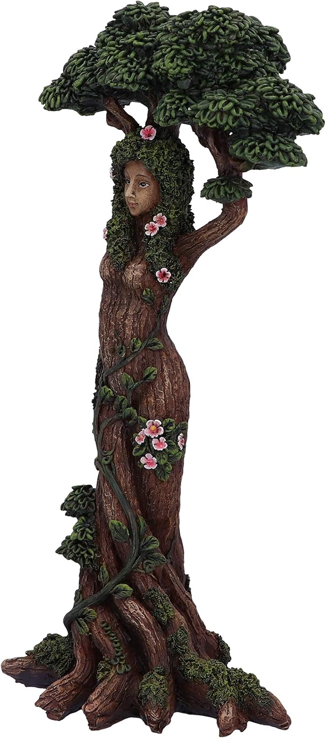 Nemesis Now Mother Nature Female Tree Spirit Woodland Figurine Ornament, Brown, 30.7cm, Natural Female Tree Spirit - Image 3