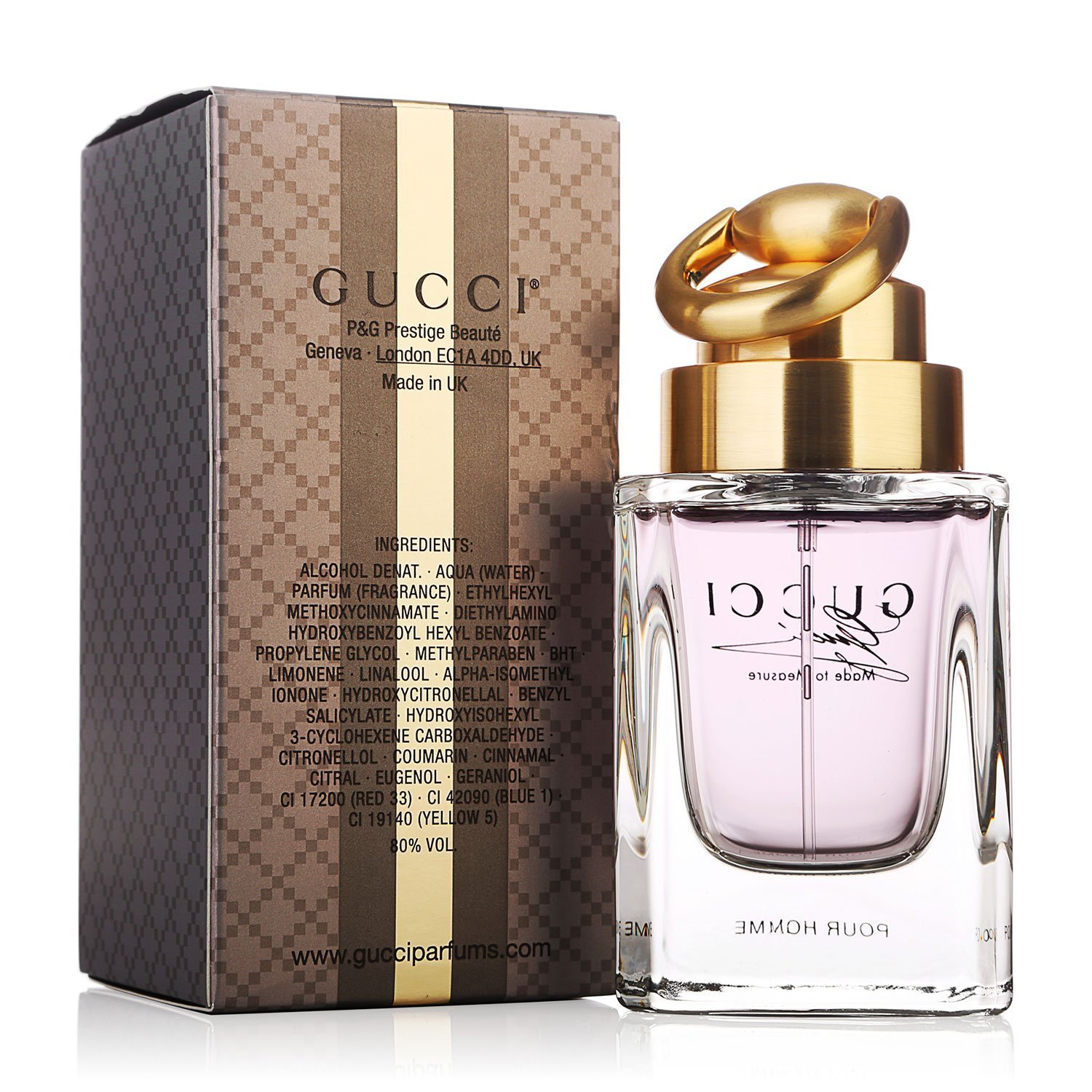 Gucci Made to Measure Eau de Toilette Spray for Men, 3 Ounce