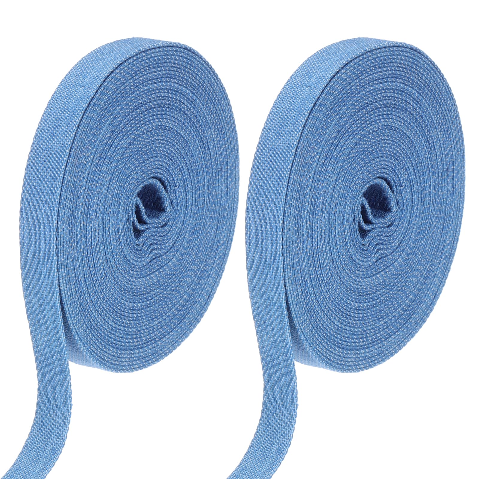 Ruban denim 3/8" PATIKIL : tissu jean idéal couture et loisirs